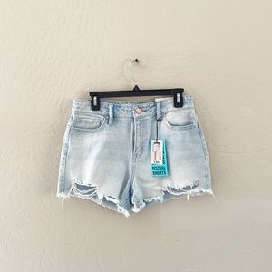 🌿Final‎ Sale 
YMI High Rise Festival Denim Jean Shorts